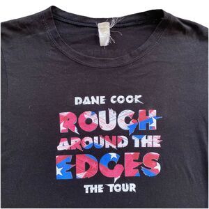 Vintage Dane Cook Baby T Shirt Medium Black 2007 Tour Comedy Older Brother Core